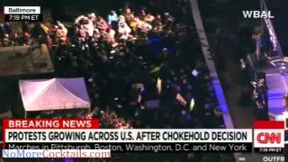 CNN Anchor Brooke Baldwin repeatedly uses "organic" to described Garner protests during the night