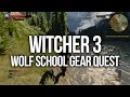 Witcher 3 - Wolf School Diagram Map Locations (Gear and Weapons)