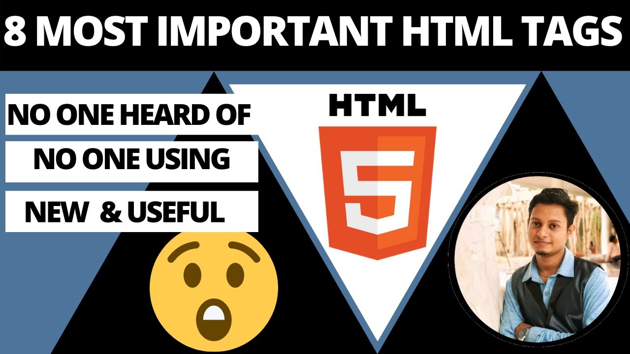 Learn The Most Important Useful HTML Tags No One Using | New Tags In ...