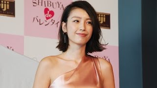 木下優樹菜、産後3ヶ月で体型戻る　第2子出産後初公の場　『SHIBUYA de バレンタイン』開催記者発表会