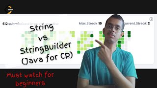 #8 || String vs StringBuilder || CP
