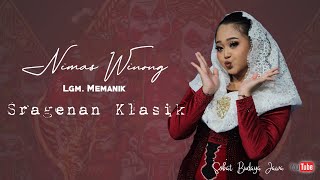 Memanikmu   Nimas Ayu Winong