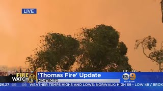 New Evacuations As Thomas Fire Spreads, No Relief In Sight