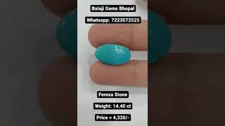 Certified Feroza Stone | Firoza Ratna | American Feroza Stone | Weight: 14.40 ct #Shorts