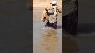 បង់ត្រីនៅស្ទឹងសែន- Catching fish in the river #1