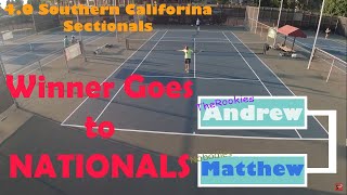 USTA 4.0 Finals - Matthew V.S. Andrew