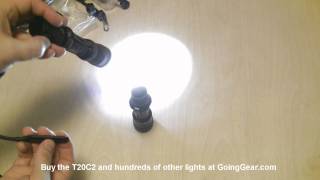 Eagletac T20C2 MkII XP-G S2 \u0026 XM-L T6 Flashlight Review