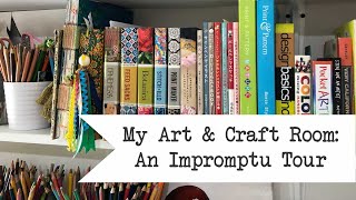 My Art and Craft Room: An Impromptu Tour