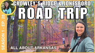 Mastodons, Alligators \u0026 Hiking! - Crowley's Ridge SP \u0026 Jonesboro Road Trip | Season 1 EP 28