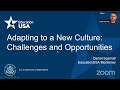 PDO Series 2022 | Adapting to a New Culture: Challenges and Opportunities