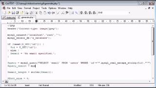 160 Protecting Email with String to Image Part 4 PHP Tutorials