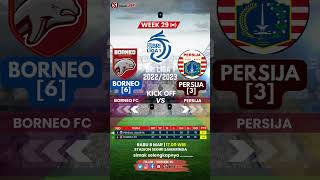 Borneo FC Vs Persija | BRI Liga 1 W29 | Persija perlu kemenangan jaga asa persaingan juara