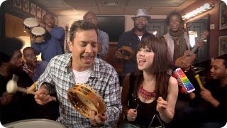 Jimmy Fallon, Carly Rae Jepsen & The Roots Sing "Call Me Maybe" (w/ Classroom Instruments)