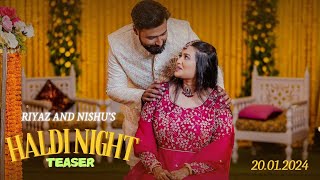 Riyaz \u0026 Nishu's Haldi Night TEASER  | Muza - Lilabali (ft. Arshi) |