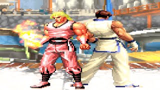 KOF EX 1.0 - Korean Dock - Haku(me) VS Kim KOF-98