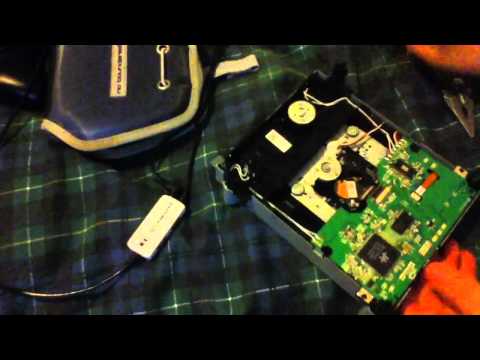 How to clean the laser on a Xbox 360 dvd drive How to clean the laser on a Xbox 360 dvd drive