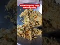 Masak nasi goreng kunyit mix udang kering #shortvideo #videoshort #shorts #nasigoreng