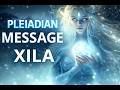 PLEIADIAN LIGHT TRANSMISSION  ✨ Divine Peace Message from Xila  #pleiadians #pleiadianmusic