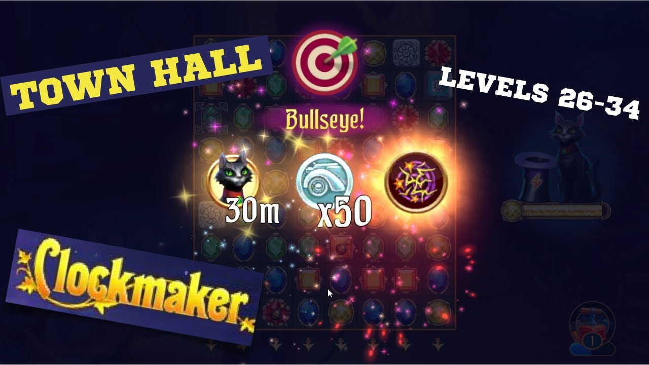 How To Play Clockmaker Town Hall Levels 26-34 - YouTube