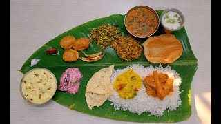 Dussehra Special Recipes | Dussehra Special Food | Dasara Special Recipes | Banana Leaf Thali Recipe