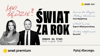 Jaki będzie ŚWIAT ZA ROK? Andrzej Stankiewicz i Dominika Długosz zapraszają na wyjątkowe wydarzenie