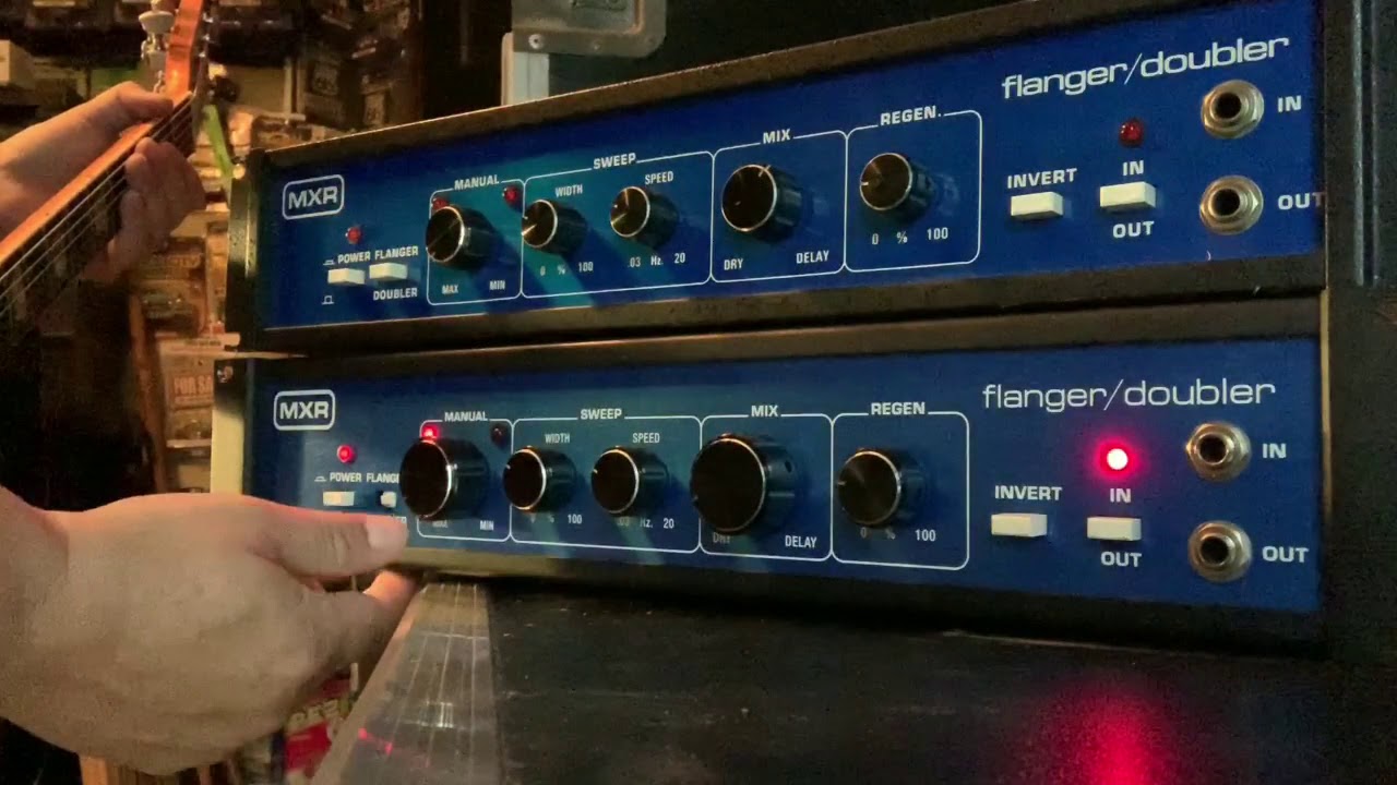 MXR Flanger Doubler 126 - YouTube