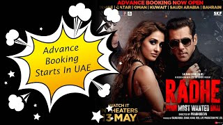 Salman Khan’s ‘RADHE’ Movie - Advance Booking Starts | Disha Patani, Prabhu Deva, Randeep Hooda