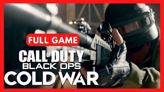 Call of Duty: Black ops cold war (PS5) 4K 60FPS HDR Gameplay Full movie - FULL GAME ( Cod campaign )