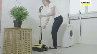 How to set up the Karcher FC7 Cordless hard floor cleaner