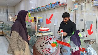 Narges and the twins' journey: from the wheat mill to buying a birthday cake! 🌾🚗🎂🥖🎉