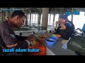 Menjaring ikan bawal/hujan dan ribut ep.416