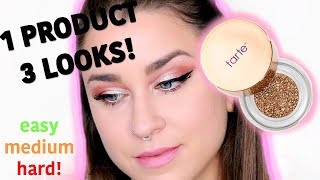 TARTE CHROME PAINT SHADOW POT-TOP YACHT | 3 Eye Looks! | Beauty Banter