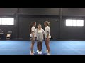 basic cheerleading stunt progression hang drill