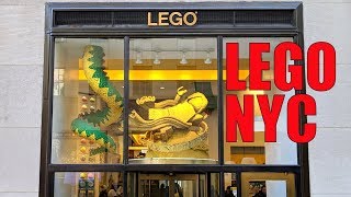 LEGO Store Rockefeller Center in NYC: Tour 2019!