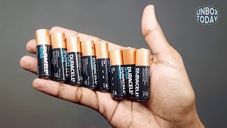 Duracell Ultra Alkaline AA Batteries (Pack of 8) Unboxing | UNBOX TODAY