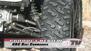 ATV Television - GBC Dirt Commander ATV Tire Test part 1