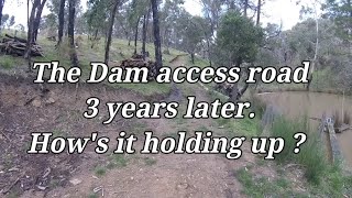 Building an Access Road on a hill to the Dam #5 - Revisited 3 years later