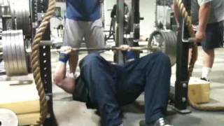 Elitefts.com: Matt Wenning Floor Foam Press 495 for reps