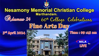 Nesamony Memorial Christian College, Marthandam. (Fine Arts Day) part 2