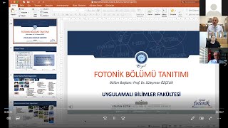 Gazi Üniversitesi Uygulama Bilimler Fakültesi - Fotonik Bölümü (Soru-Cevap)