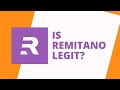 IS REMITANO LEGIT