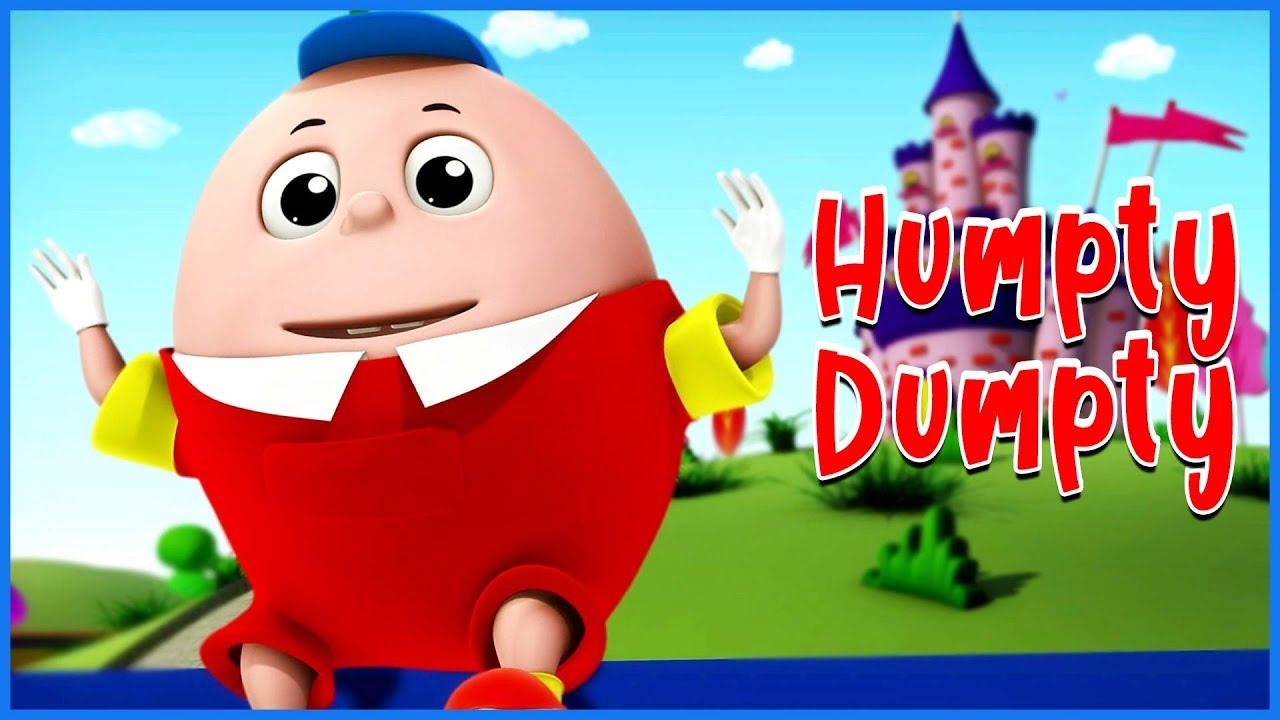 Humpty Dumpty Nursery Rhyme | Popular Rhyme & Song For Kids In English ...