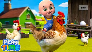 Kukdoo koo New Macdonald Had a farm | Five Little Chicks | Nursery Rhymes \u0026 Kids Songs