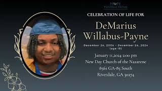 Celebrating The Life \u0026 Legacy of DeMarius Willabus Payne