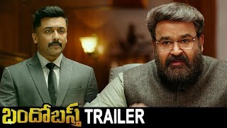 Bandobast Telugu Movie  New Trailer | Surya, Mohanlal, Arya - Filmyfocus.com