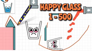 HAPPY GLASS - Gameplay Walkthrough ~ Level 1 - 500