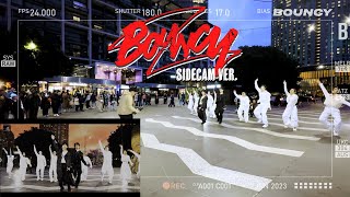 [SIDECAM | KPOP IN PUBLIC] ATEEZ(에이티즈) - BOUNCY (K-HOT CHILLI PEPPERS) | Bias Dance