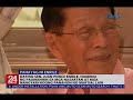 Juan Ponce Enrile, humingi ng paumanhin sa mga nasaktan at mga nangyari noong panahon ng Martial Law