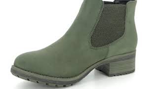 Rieker 96884-54 Olive Chelsea Boots