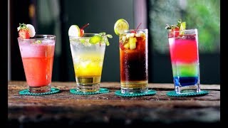 College Bar Drink Making